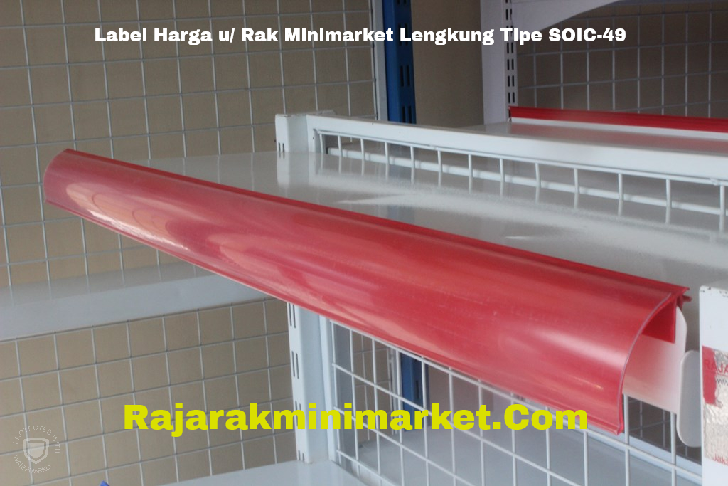 Label Harga Minimarket Supermarket Lengkung Tipe SOIC-49