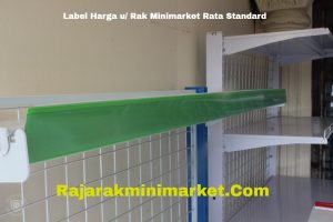 Label Harga Rak Minimarket Rata Standard HIJAU