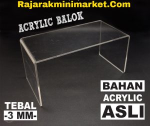 DISPLAY ACRYLIC - AKRILIK BALOK 10CM
