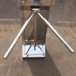 JUAL PINTU PUTAR STAINLESS BOX SATU ARAH | TRIPOD TURNSTILE SINGLE TTS-SINGLE