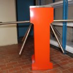 PINTU PUTAR SUPERMARKET BOX DOUBLE | PINTU ANTRIAN 2 ARAH TANPA COUNTER