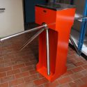PINTU PUTAR SUPERMARKET BOX DOUBLE | PINTU ANTRIAN 2 ARAH TANPA COUNTER