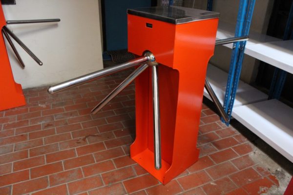 PINTU PUTAR SUPERMARKET BOX DOUBLE | PINTU ANTRIAN 2 ARAH TANPA COUNTER