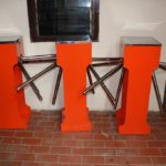 PINTU PUTAR SUPERMARKET BOX DOUBLE | PINTU ANTRIAN 2 ARAH TANPA COUNTER