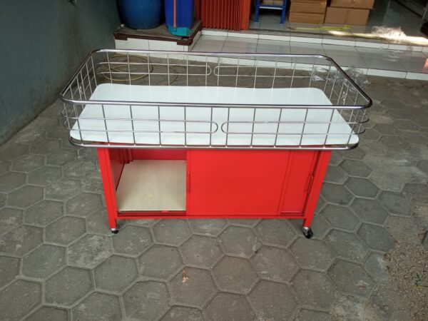 RAK WAGON DISPLAY PRODUK OBRAL / SALE TIPE RO-01 By RAJA RAK MINIMARKET