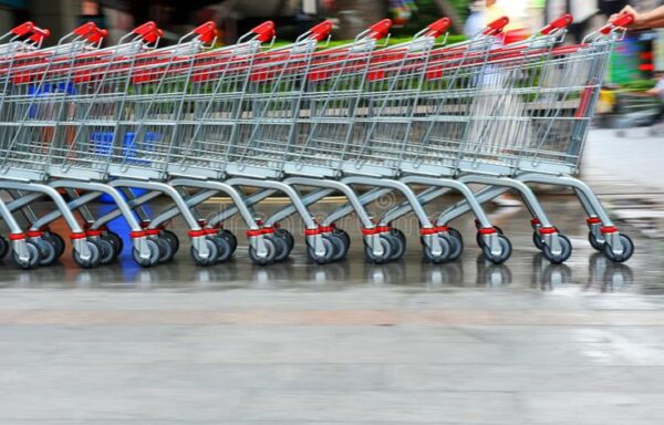 TROLI BELANJA SUPERMARKET 100 LITER TIPE TS-100L RAJARAK | TROLLY - TROLLEY SHOPPING MINIMARKET | JUAL HARGA BERSAING KE SELURUH INDONESIA | RAJA RAK MINIMARKET