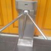 JUAL PINTU PUTAR STAINLESS BOX SATU ARAH | TRIPOD TURNSTILE SINGLE TTS-SINGLE