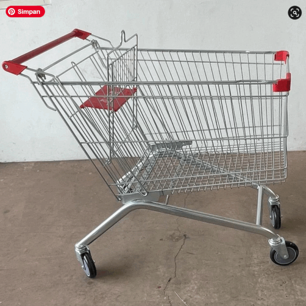 TROLI BELANJA SUPERMARKET 180 LITER TS-180L | TROLEY - TROLLEY SHOPPING | RAJA RAK MINIMARKET
