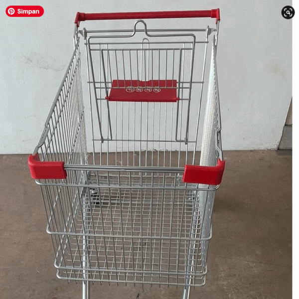 TROLI BELANJA SUPERMARKET 180 LITER TS-180L | TROLEY - TROLLEY SHOPPING | RAJA RAK MINIMARKET