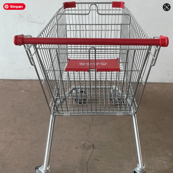 TROLI BELANJA SUPERMARKET 180 LITER TS-180L | TROLEY - TROLLEY SHOPPING | RAJA RAK MINIMARKET
