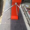 PINTU PUTAR ANTRIAN 1 ARAH BOX SINGLE TANPA COUNTER