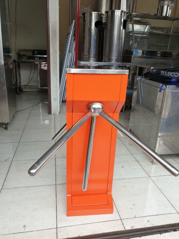 PINTU PUTAR SUPERMARKET BOX DOUBLE | PINTU ANTRIAN 2 ARAH TANPA COUNTER
