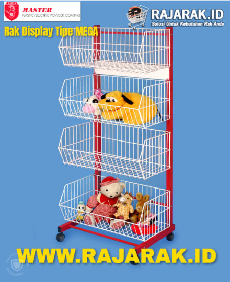  RAK  DISPLAY MASTER  TIPE MEGA Rak  Toko Kue Mie Roti 