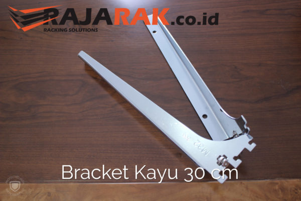 Daun Bracket Kayu 30 cm Tebal 3 mm - Rak Dinding - Rak Kayu - Display Aksesoris