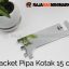 Daun Bracket Pipa Kotak Panjang Cm Chrome Bracket Pipa Kotak H