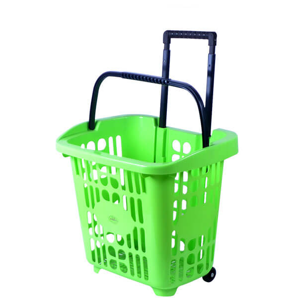 Keranjang Belanja Plastik Tarik & Jinjing Shinpo Flamingo SIP 341 | Raja Rak Minimarket