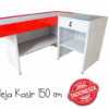 MEJA KASIR TOKO MINIMARKET SWALAYAN BAHAN BESI TIPE MK-05 | RAJA RAK MINIMARKET