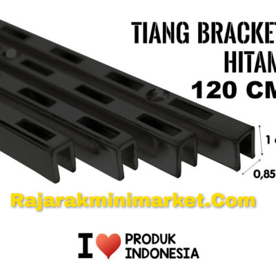 TIANG BRACKET HITAM 120 CM TIPE TBH120
