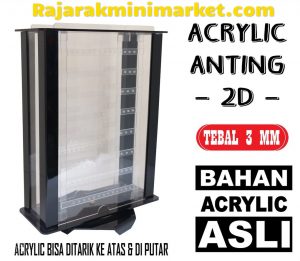 DISPLAY ACRYLIC - AKRILIK ANTING 3D