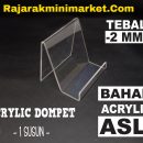 DISPLAY ACRYLIC - AKRILIK DOMPET 1 SUSUN