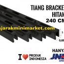 TIANG BRACKET HITAM 240 CM TIPE TBH240