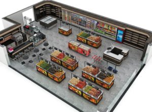 Desain dan Layout Minimarket Minimalis Rumahan