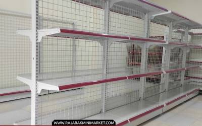 RAK GONDOLA DISPLAY TOKO MINIMARKET & SUPERMARKET, JUAL KE BENGKULU, BANDAR LAMPUNG, TANJUNGPINANG, PANGKALPINANG, BATAM & DUMAI