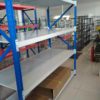 RAK BESI GUDANG LIGHT DUTY TIPE RR-250 L80, 4 LEVEL SHELVING, KAPASITAS 250 KG/LEVEL ATAU 1 TON/UNIT, UKURAN 200cm x 80cm x 200cm