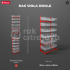 RAK VIOLA SINGLE | RAK TOKO DISPLAY SNACK CHIKI JAJANAN RINGAN