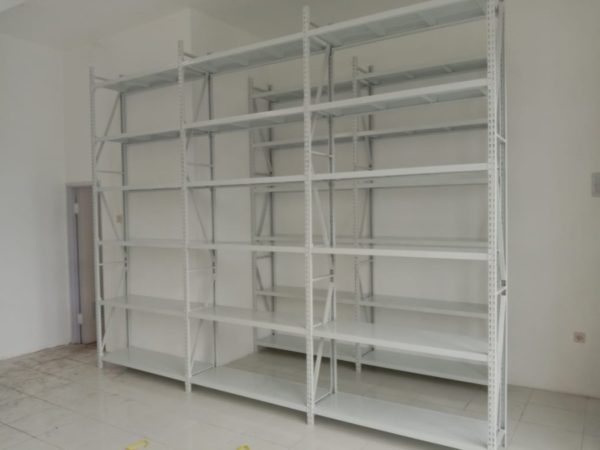 RAK BESI SUSUN GUDANG LIGHT DUTY TIPE C-150, KAPASITAS 150 KG/LEVEL x 4 LEVEL