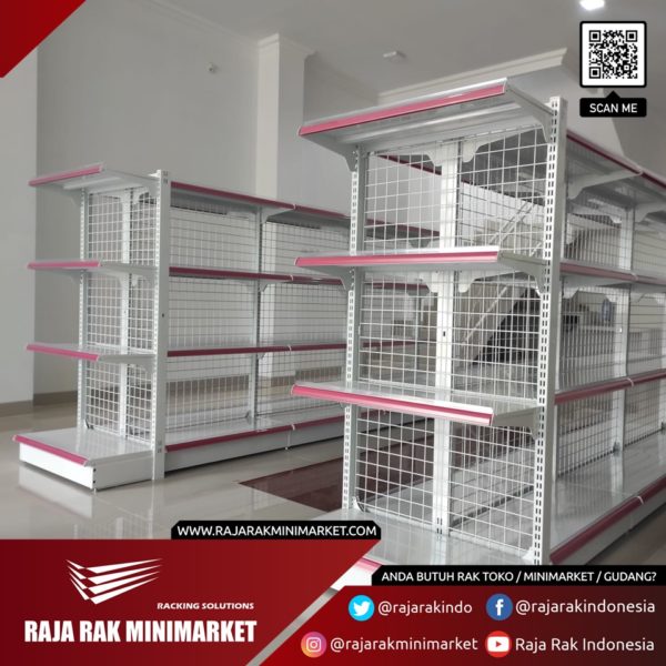 RAK INDOMARET - RAK GONDOLA SINGLE, DOUBLE DAN END RR-150 - Gambar 7