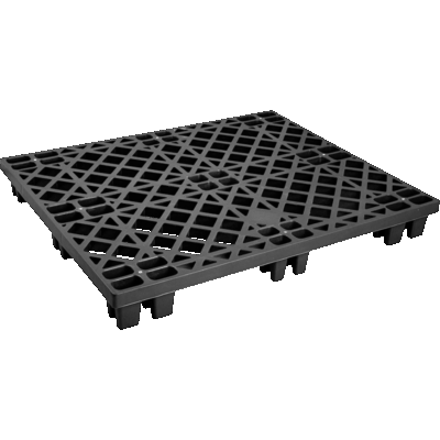 PALLET PLASTIK HITAM ATARI 9704, JUAL HARGA GROSIR MURAH, KIRIM KE SELURUH INDONESIA, MINIMAL ORDER 1 PCS | RAJAPLASTIKINDONESIA.COM