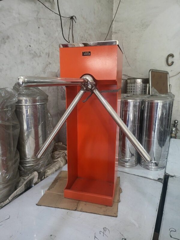 PINTU PUTAR ANTRIAN 1 ARAH BOX SINGLE DENGAN COUNTER