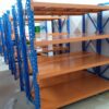 RAK BESI GUDANG MEDIUM DUTY TIPE ZA-500 KAPASITAS 500 KG / SUSUN SHELVING ATAU 2 TON / UNIT RAK, UKURAN 200x50x200 CM & 200x60x200 CM (UKURAN & WARNA BISA CUSTOM), 4 SUSUN SHELVING