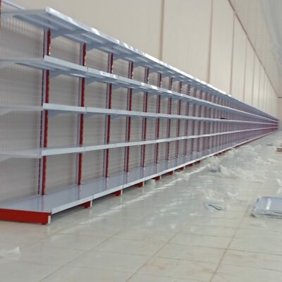 RAK GONDOLA ALFAMART SINGLE, DOUBLE, END CAP MURAH TIPE ZA-16 | Murah • Kuat • Fleksibel • Standar Minimarket Nasional