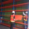 RAK GUDANG BESI PABRIK MEDIUM DUTY TIPE ZA-500 T.300, KEKUATAN 500 KG / LEVEL ATAU 2 TON / UNIT, 4 LEVEL, UKURAN 200x50x300 CM & 200x60x300 CM (WARNA & UKURAN BISA CUSTOM)