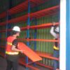 RAK GUDANG BESI PABRIK MEDIUM DUTY TIPE ZA-500 T.300, KEKUATAN 500 KG / LEVEL ATAU 2 TON / UNIT, 4 LEVEL, UKURAN 200x50x300 CM & 200x60x300 CM (WARNA & UKURAN BISA CUSTOM)
