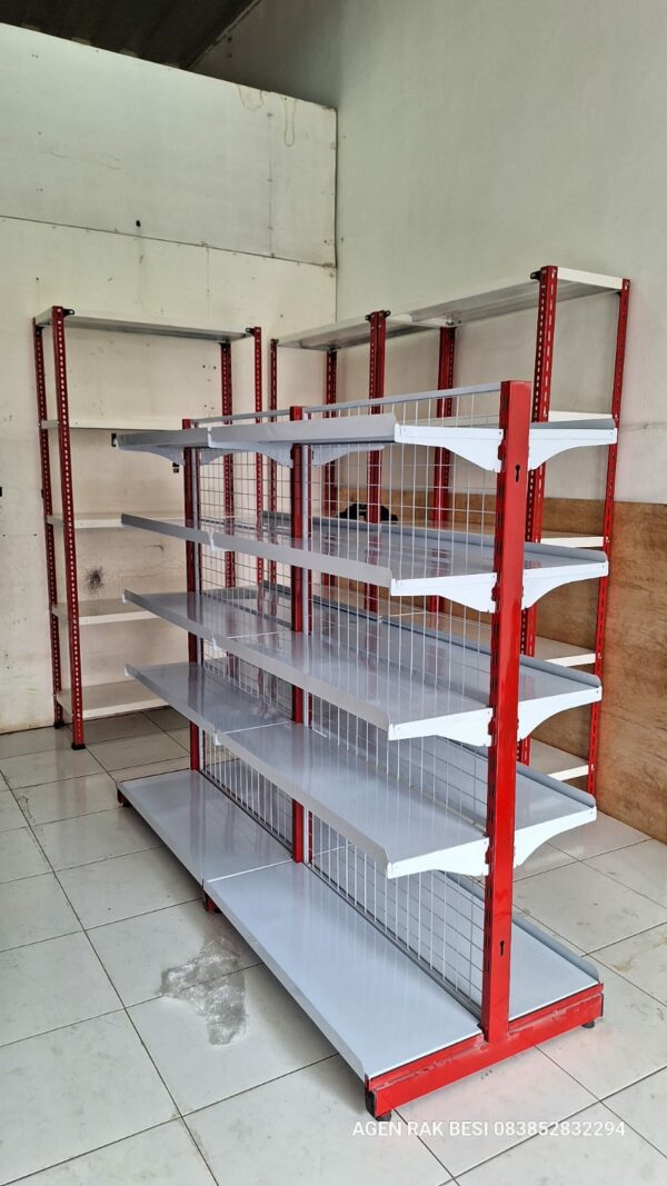 RAK MINIMARKET GONDOLA TOKO MURAH TIPE ZA-15 | RAJA RAK MINIMARKET