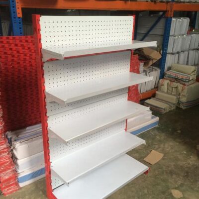 RAK DISPLAY TOKO MINIMARKET TIPE RR-13 PERFORATTED | SOLUSI DISPLAY PRODUK RAPI, RINGKAS & PROFESIONAL
