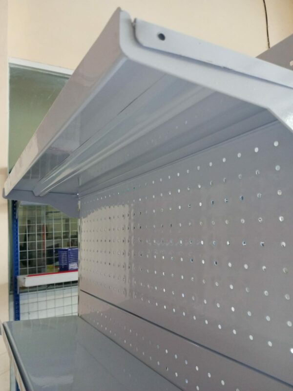RAK DISPLAY TOKO MINIMARKET TIPE RR-13 PERFORATTED | SOLUSI DISPLAY PRODUK RAPI, RINGKAS & PROFESIONAL