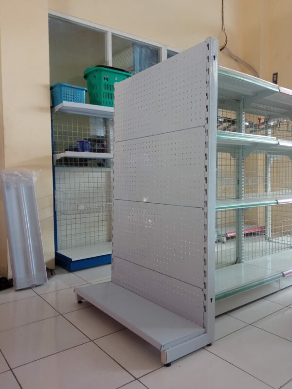 RAK DISPLAY TOKO MINIMARKET TIPE RR-13 PERFORATTED | SOLUSI DISPLAY PRODUK RAPI, RINGKAS & PROFESIONAL