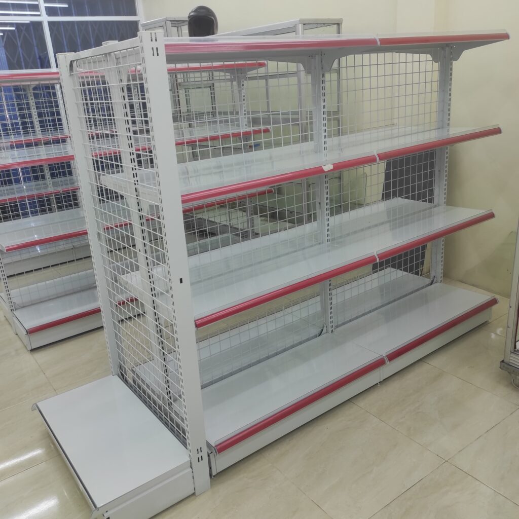 RAK MINIMARKET TIPE RR-150, PEMASANGAN DI DEPOK | RAK GONDOLA DISPLAY TOKO | RAJA RAK MINIMARKET | RAJARAKMINIMARKET.COM