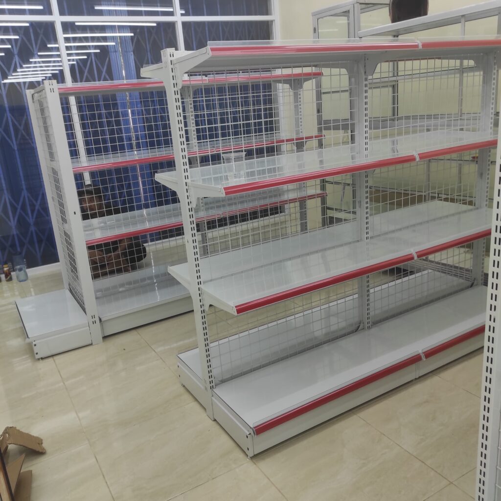 RAK MINIMARKET TIPE RR-150, PEMASANGAN DI DEPOK | RAK GONDOLA DISPLAY TOKO | RAJA RAK MINIMARKET | RAJARAKMINIMARKET.COM