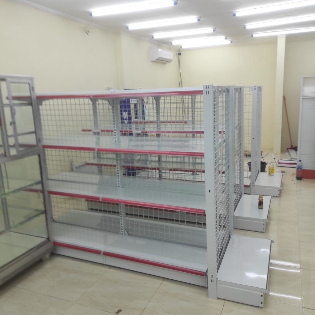 RAK MINIMARKET TIPE RR-150, PEMASANGAN DI DEPOK | RAK GONDOLA DISPLAY TOKO | RAJA RAK MINIMARKET | RAJARAKMINIMARKET.COM