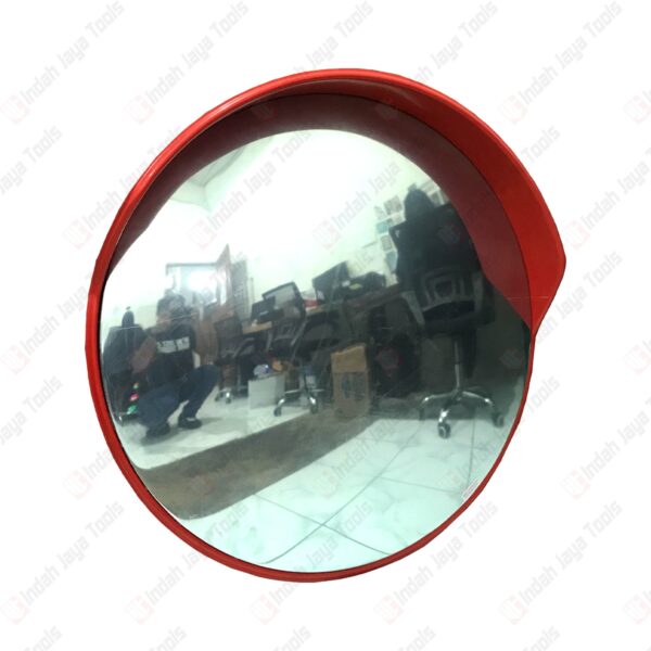 CERMIN CEMBUNG JALAN TIKUNGAN BESAR DIAMETER 100 CM | CONVEX MIRROR OUTDOOR
