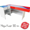 MEJA KASIR MINIMARKET TOKO SWALAYAN MODERN TIPE MK-05 SK-180 | RAJA RAK MINIMARKET
