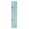 LOCKER BESI 2 PINTU ALBA LC 502 | LEMARI BESI KECIL 2 SUSUN
