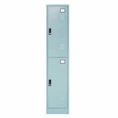 LOCKER BESI 2 PINTU ALBA LC 502 | LEMARI BESI KECIL 2 SUSUN
