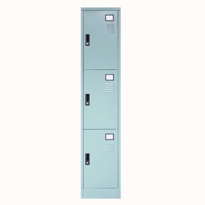 LOCKER BESI 3 PINTU ALBA LC 503 | LEMARI BESI KECIL 3 SUSUN