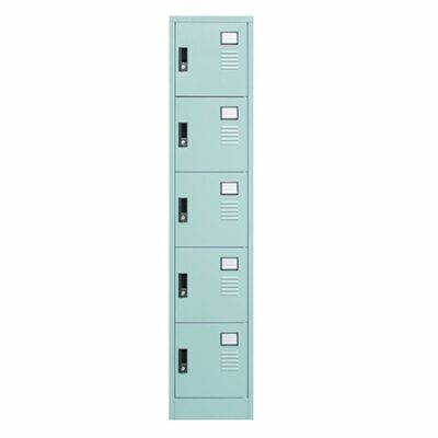 LOCKER BESI 5 PINTU ALBA LC 505 | LEMARI BESI KECIL 5 SUSUN